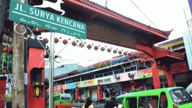 Jalan Suryakencana Bogor (ANTARA)