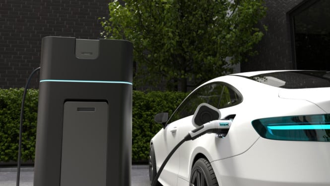 Ilustrasi mobil listrik (freepik.com)