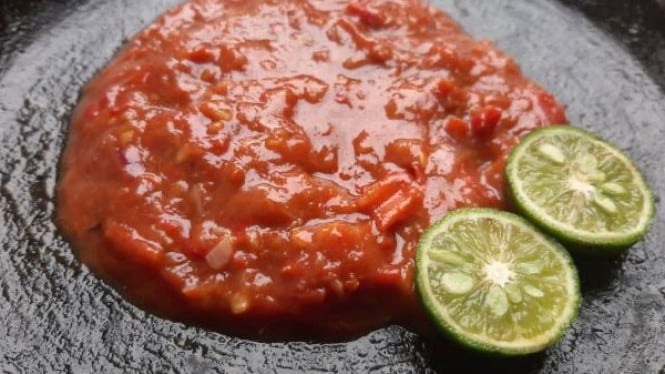 Ilustrasi sambal belacan
