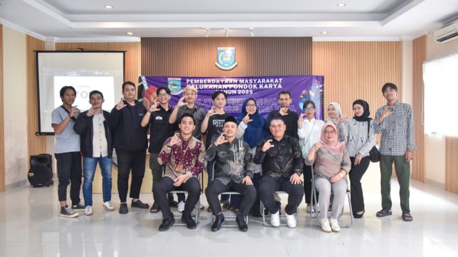 Kelurahan Pondok Karya Gelar Pelatihan Videografi & Media Sosial