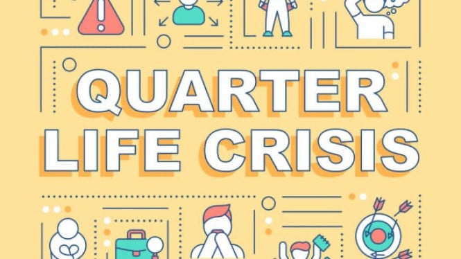 Ilustrasi quarter life crisis