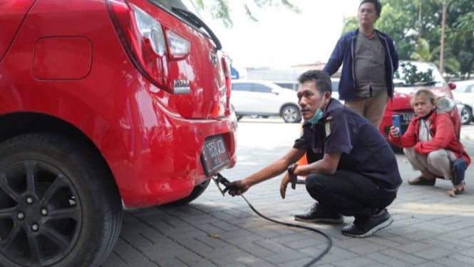 Uji Emisi Gratis di UPT Pengujian Kendaraan Bermotor Kota Tangerang