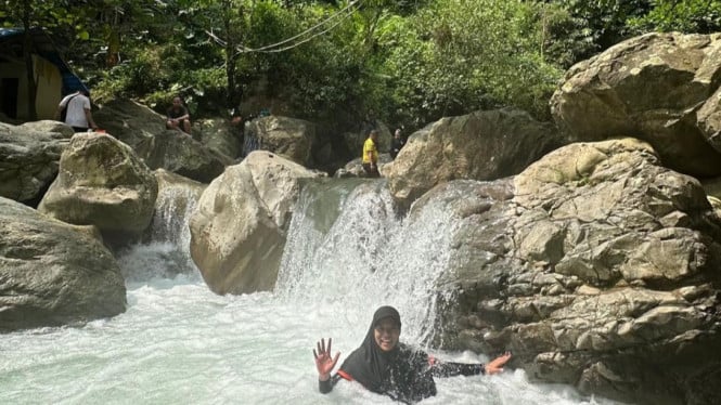 Salah satu curug di Leuwi Hejo