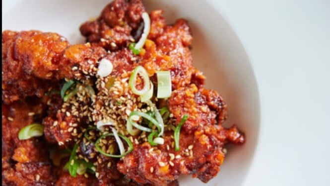 Ayam Pedas ala Korea