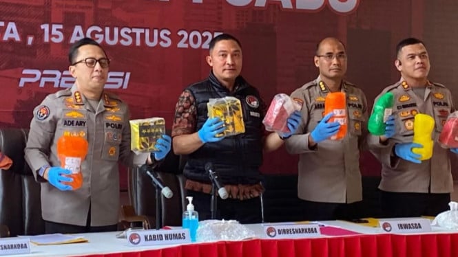 Modus Peredaran Narkoba dalam Bungkus Teh China