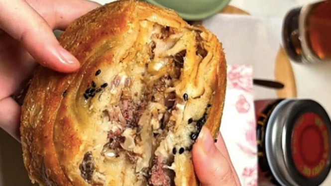Niu Rou Bing atau yang juga kerap dijuluki "roti sapi muslim"