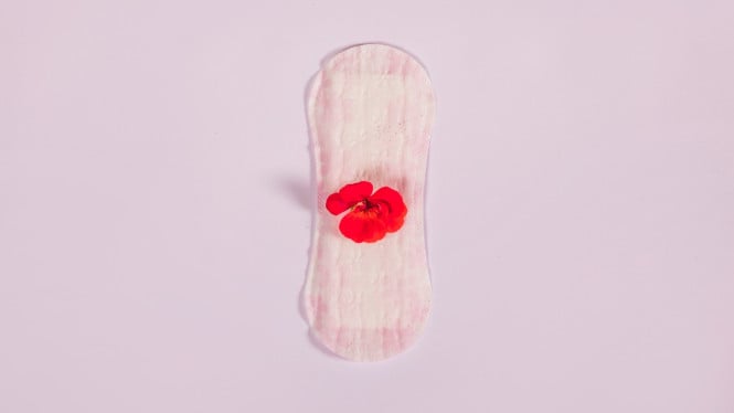 Ilustrasi menstruasi
