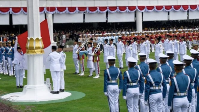 Upacara Peringatan Detik-detik Proklamasi Kemerdekaan ke-80 RI