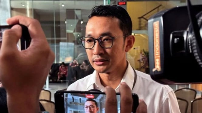 Juru Bicara KPK Budi Prasetyo saat memberikan keterangan