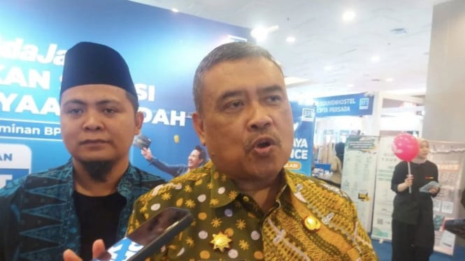 Kepala UKM Kota Tangerang Suli Rosadi saat memberikan keterangan