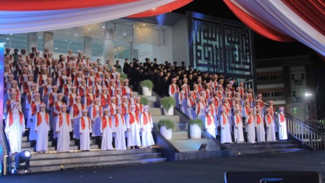 Acara peresmian SMA IT Ar Rahmah Cendekia