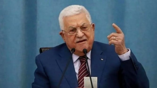 Presiden Palestina Mahmoud Abbas.