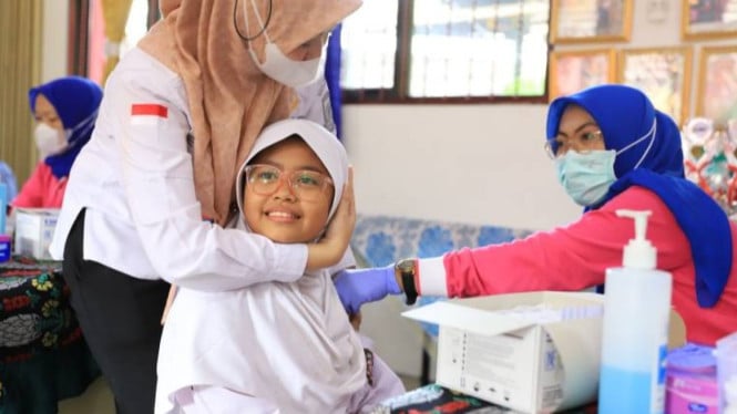 Bulan Imunisasi Anak Sekolah 2025 Kota Tangerang