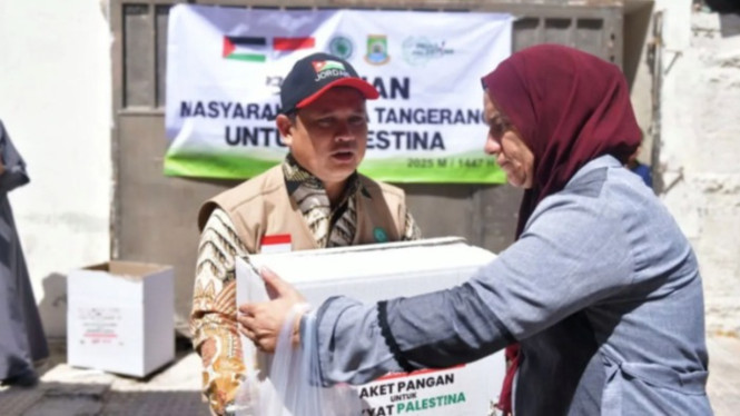 Bantuan warga Kota Tangerang kepada rakyat Palestina