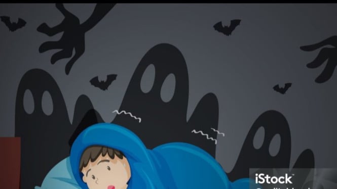 Ilustrasi mimpi buruk
