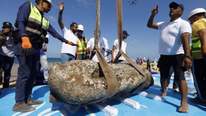 Sebuah artefak ditemukan di Laut Mediterania