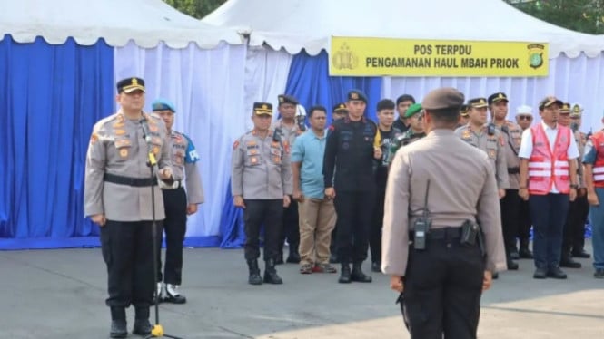 Pos terpadu Pengamanan Haul Mbah Priok
