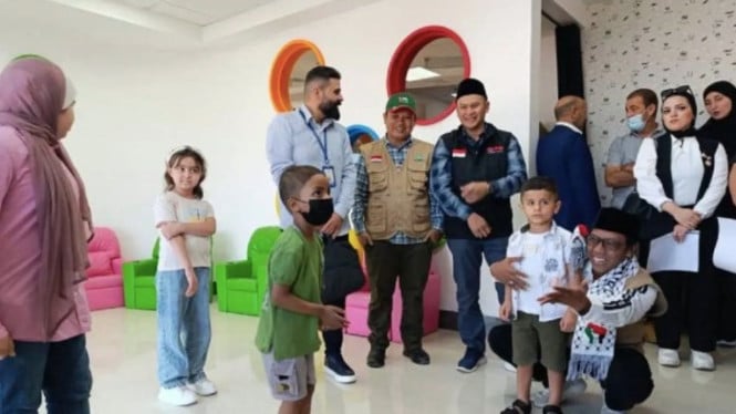 Kunjungan ke King Hussein Cancer Center (KHCC) di Amman, Yordania