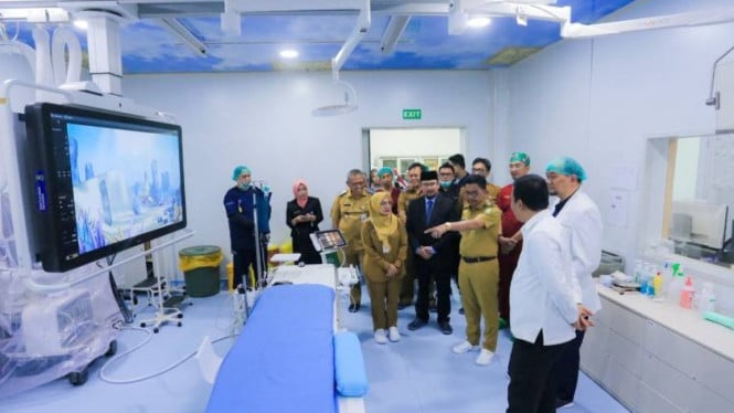 Cathlab Layanan Kardio Cerebro Vaskular Terpadu di RSUD Kota Tangerang