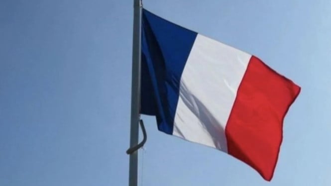 Bendera nasional Prancis.