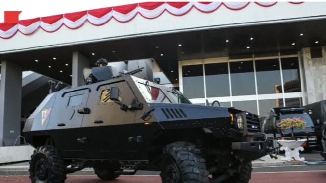 Rantis berjaga jelang Sidang Tahunan MPR Tahun 2025