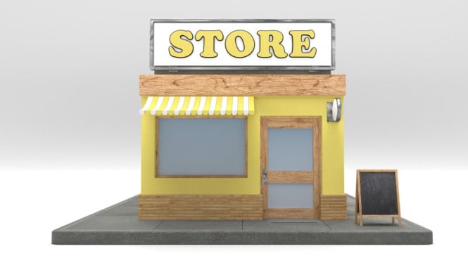 Ilustrasi store/toko