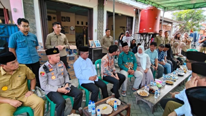 Suasana rumah Andika di Puri Bidara Permai, Tigaraksa