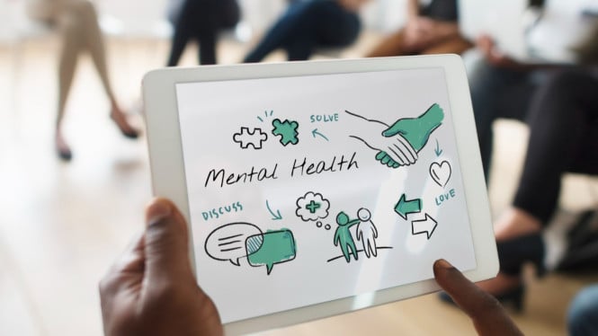 Ilustrasi mental health