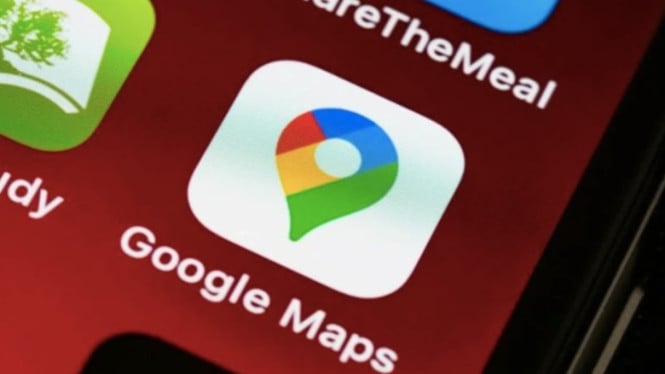 Logo aplikasi Google Maps
