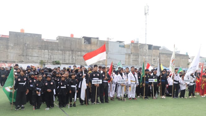 550 Pesilat Meriahkan Parade Pencak Silat di Kota Tangerang