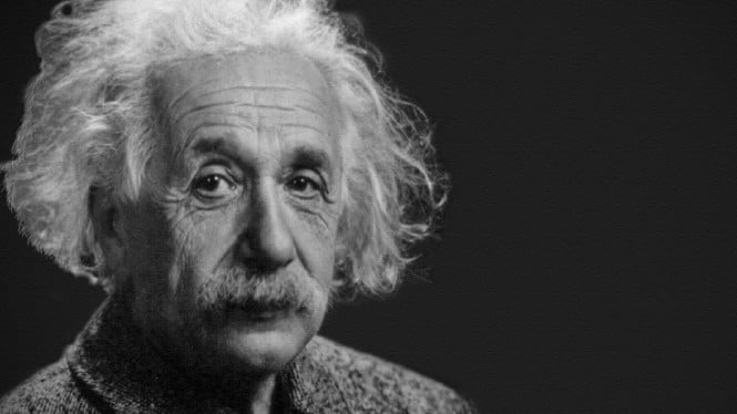 Ilustrasi Albert Einstein