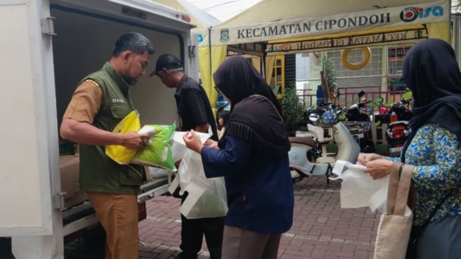 Program Gampang Sembako Murah di Tangerang