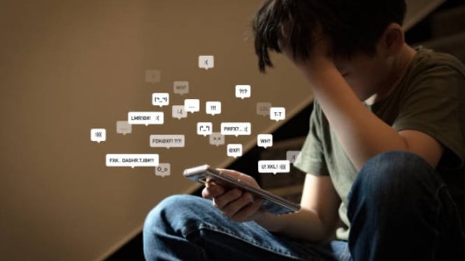 Ilustrasi cyber bullying