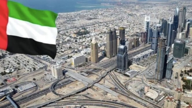Ilustrasi negara Uni Emirat Arab