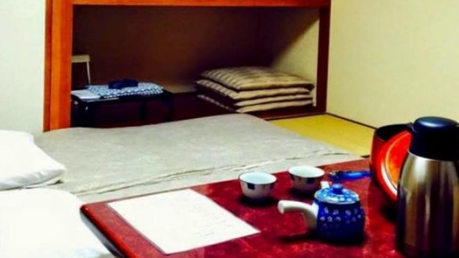Penginapan ala Ryokan di Fujikawaguchiko, Jepang