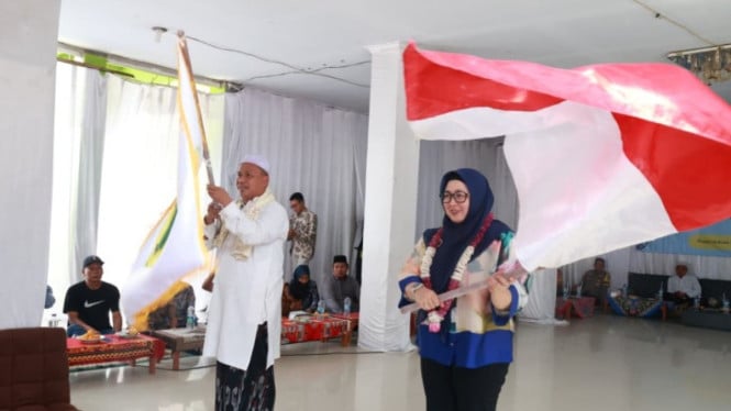 Wabup Intan Resmikan Dapur MBG di Ponpes Al Badar Balaraja