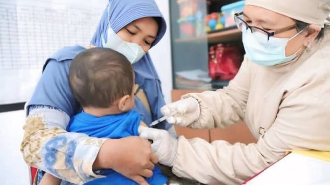 Imunisasi campak gratis Kota Tangerang