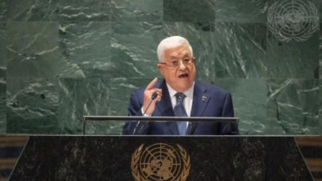 Presiden Palestina Mahmoud Abbas