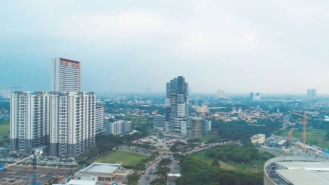Potret Kota Tangerang di Kawasan Alam Sutera