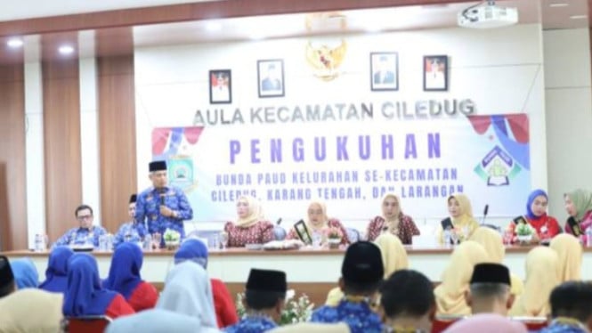 Pengukuhan Bunda PAUD Kelurahan di Kota Tangerang