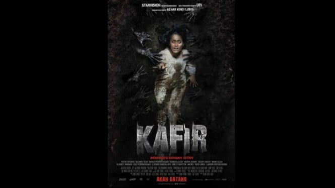 Poster film Kafir: Bersekutu dengan Setan