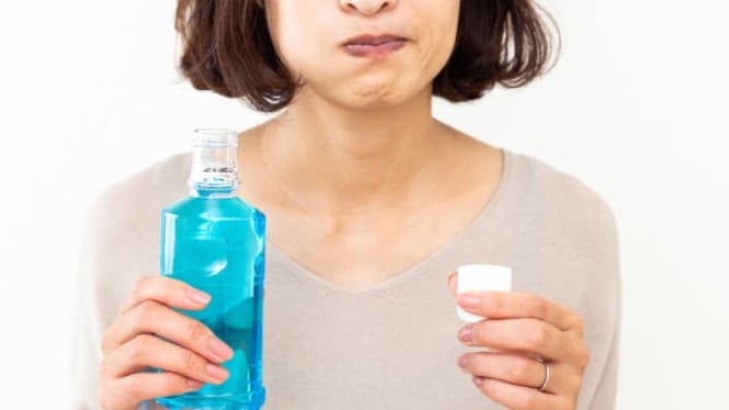 Ilustrasi obat kumur