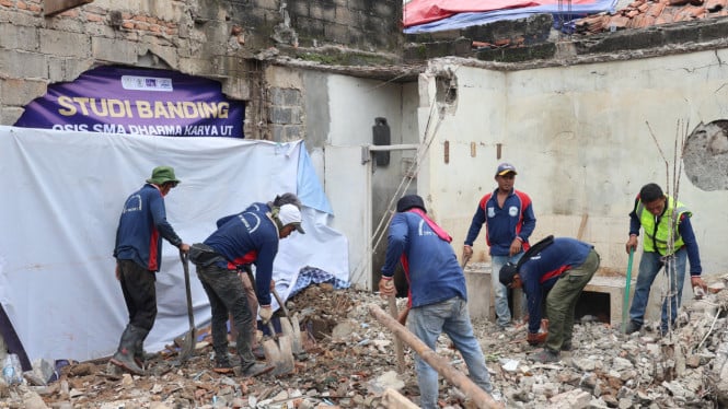 Pemkot Tangsel dan Baznas Bangun Ulang Rumah Korban Ledakan