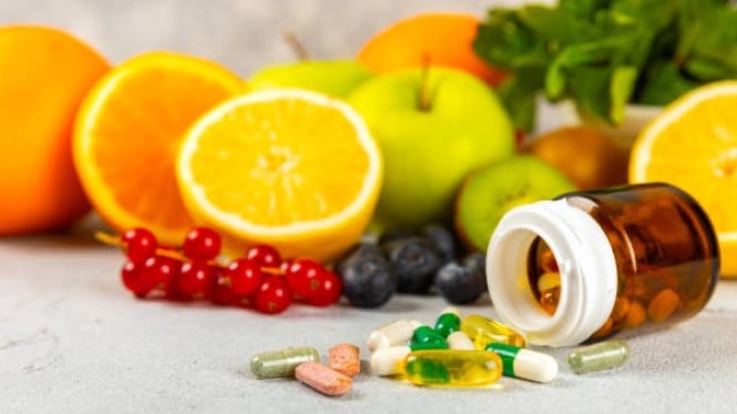 Ilustrasi vitamin