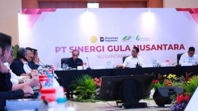 Mentan Amran memimpin rapat koordinasi membahas hilirisasi
