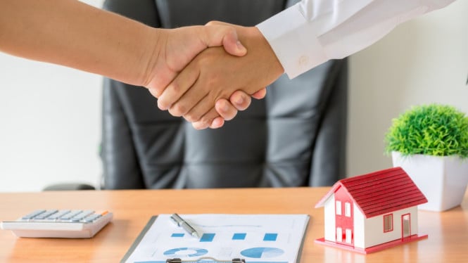 Ilustrasi bisnis properti