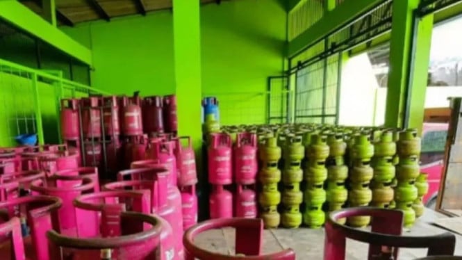 Ilustrasi gas LPG