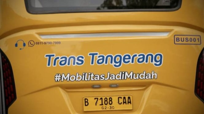 Nomor Aduan di Bus Tayo dan Si Benteng