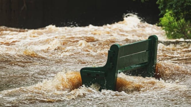 Ilustrasi banjir