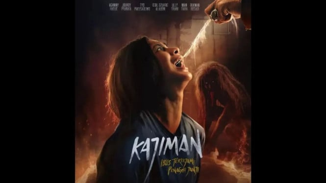 Poster film Kajiman: Iblis Terkejam Penagih Janji